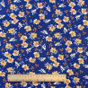 Printed Viscose GINGER Cobalt / Amber